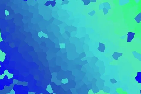Blue low poly crystal background. Polygon design pattern. illustration, low p Stock Illustration