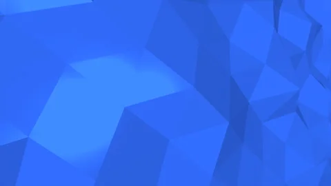 Blue low poly geometric pattern Stock Footage 170124137