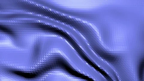 Blue low poly waving surface as math environment. Blue polygonal geometric Stock Footage 78874175