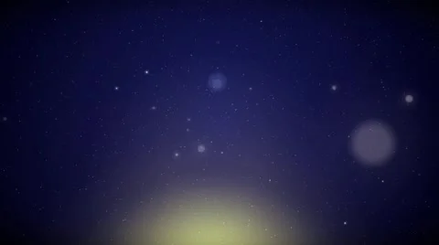 Blue magic backdrop with particles Stock Footage 50365802