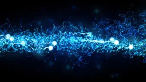 Blue Magic Background Stock Illustration