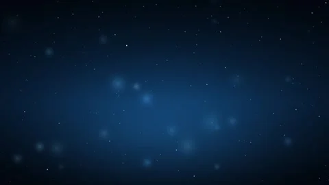 Blue Magic Dust Particles Floating on Dark Background Motion Graphics Vidéo 347963320