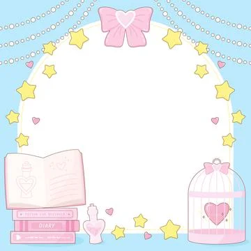 Blue magic potion experiment frame 1 Stock Illustration