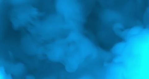 Blue Magic Smoke Background abstract Stock Footage 124769065
