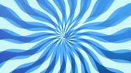 Blue Mandala - 4K Calm Flowing Motion Background Video Loop Stock Footage