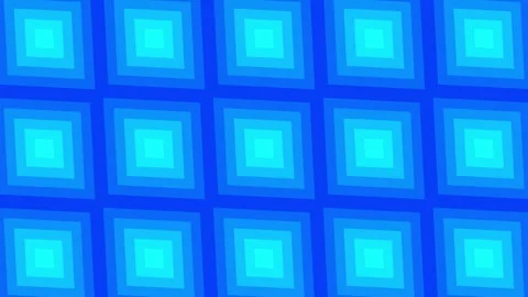 Blue Mandala Squares Motion Background Stock Footage 320851564
