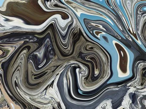 Blue marble abstract background Stock Illustration