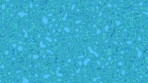 Blue Marble: Geometric Pattern Animation Loop Background Video 動画素材 332529257