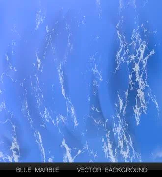 Blue marble Illustrazione stock