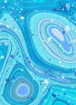 Blue marble. Lustrous marble design. Subtle transitions and lines. A beautiful Stock Illustration