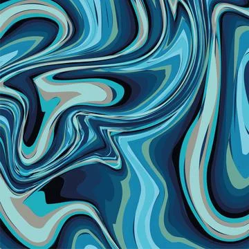 Blue marble pattern Stock Illustration