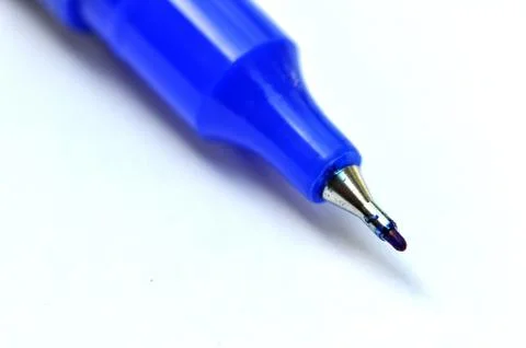 Blue marker Stock Photos