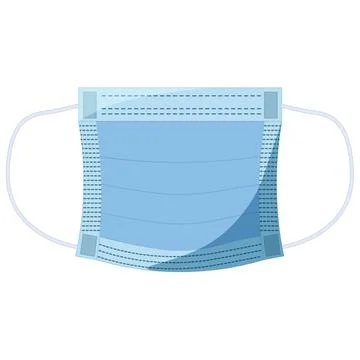 Blue mask Stock Illustration