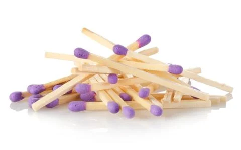Blue matches Stock Photos