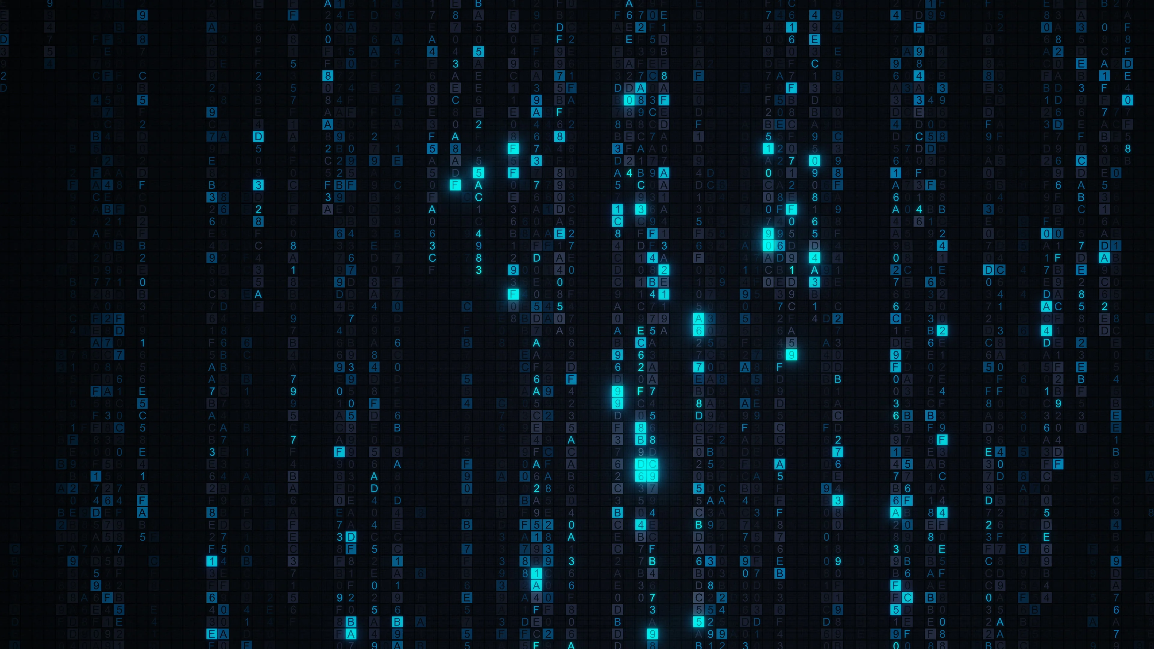 blue matrix wallpaper