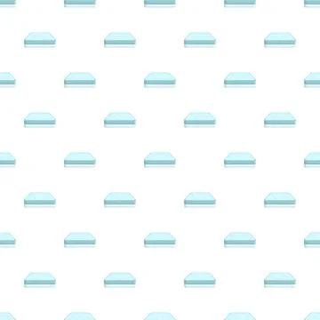 Blue mattress pattern creating seamless soft background Stockillustratie