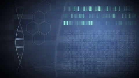 Blue Medical Technology Background Stock Footage 76822630