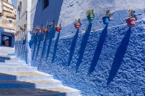 Blue medina Stock Photos