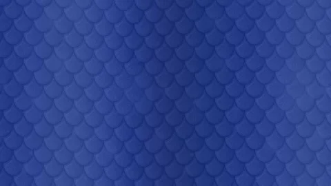 Blue Mermaid Scale Pattern Waving in a Seamless Motion Loop Stock Footage 344832223
