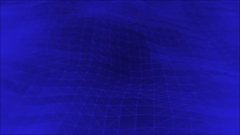 Blue mesh of connecting dots and lines futuristic technology background Stock Footage 273202804