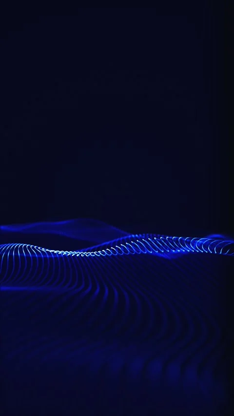 Blue Mesh Stock Footage 315075161