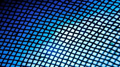 Blue Mesh Texture Abstract Background, Vibrant Grid Pattern with Cyan to Na.. Photos