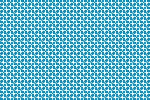 Blue metaball pattern background Illustrazione stock