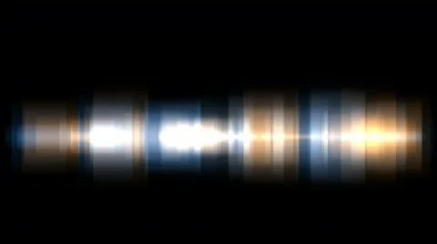 Blue Metal With Alpha Matte Stock Footage