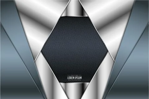 Blue metallic background Stock Illustration