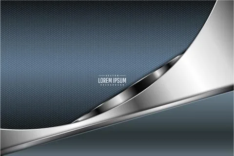 Blue metallic background. Stock Illustration