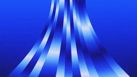 Blue Metallic Gradient Trails Motion Background Stock Footage 343445869