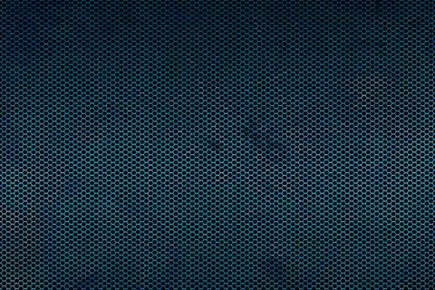 Blue metallic mesh background texture Stock Illustration