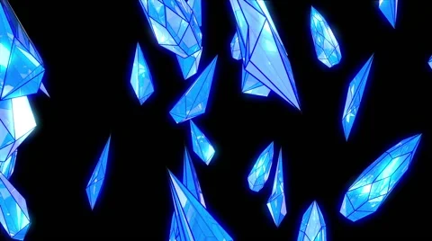 Blue Meth VJ Loop 8 Stock Footage 49194366