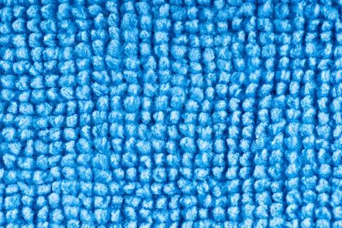 Blue microfiber textile texture Stock Photos