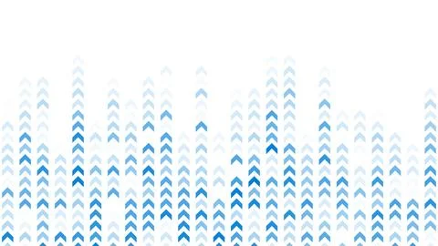 Blue minimal arrows elements abstract geometric background Stock Illustration