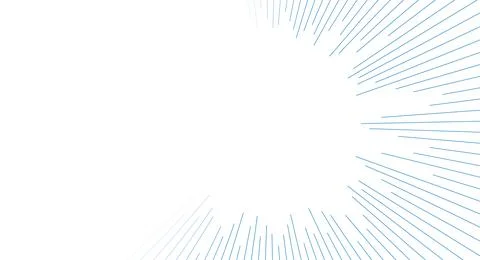 Blue minimal linear rays geometric abstract tech background 스톡 일러스트