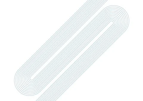 Blue minimal lines abstract tech background 스톡 일러스트