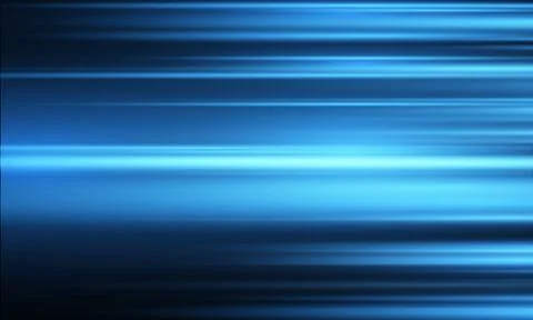 Blue modern abstract technology background with glowing high-speed and movement Stock Illustration