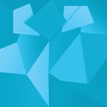 Blue Modern Polygon Texture Illustration. Jpeg Design Geometric Abstract Stock Illustration