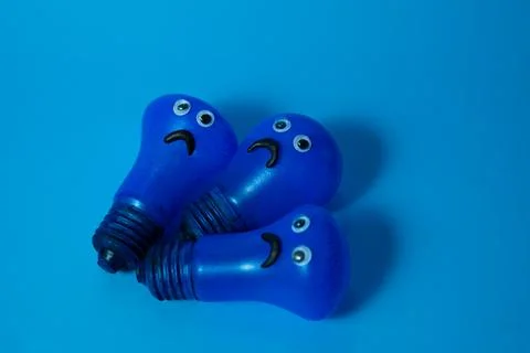 Blue Monday  Stock Photos