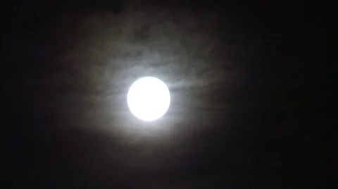 Blue Moon 1 Stock Footage 52951258