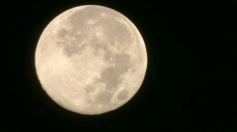 Blue moon 2012 Stock Footage 21930938