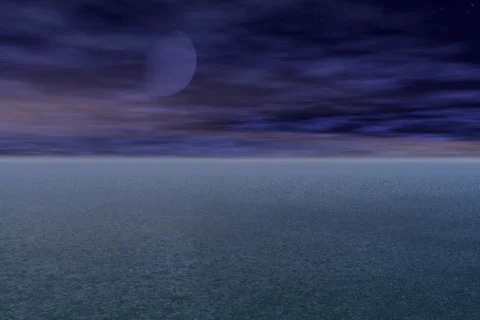 Blue Moon Stock Footage 62100