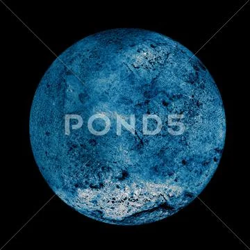 Blue moon Stock Illustration