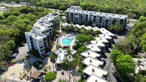 Blue Moon Resort 02 Stock Footage 277897482