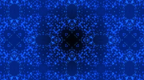 Blue Mosaic Background Stock Footage 7750525