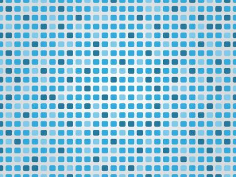 Blue mosaic background Illustrazione stock