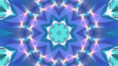 Blue mosaic background, loop 動画素材 37473713