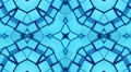 Blue Mosaic background, loop HD Footage