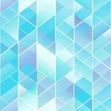 Blue mosaic pattern Stock Illustration